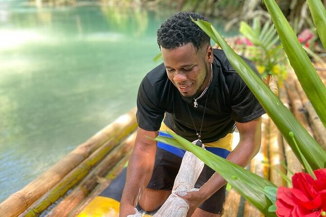 ATV, Bamboo Rafting, and Horseback Ride Tour From Montego Bay - Stop 2: White River bamboo rafting and tubing on a handcrafted raft