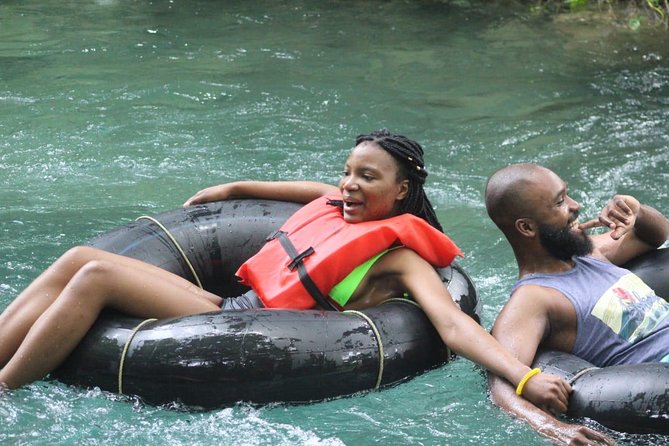 Blue Hole Adventurous and Relaxing River Tubing water Activities in Ocho Rios - Getting there comfortably: the A/C transport and pickup focus