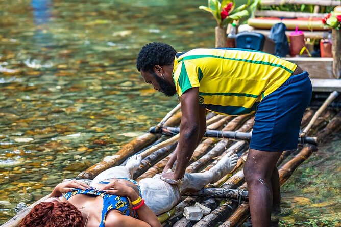 Blue Hole and Bamboo Rafting Ocho Rios - Blue Hole: limestone pools, rope swings, and cave time