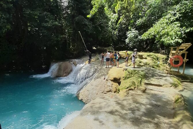 Blue Hole and Beach from Cruise ship Ports or Hotels in Ocho Rios - How to get the most from Blue Hole then beach (without feeling rushed)