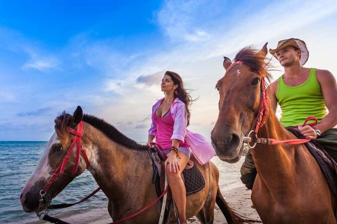Blue Hole and Horse back riding - St. Ann’s Bay horseback riding: short ride, big scenery, and ocean water time