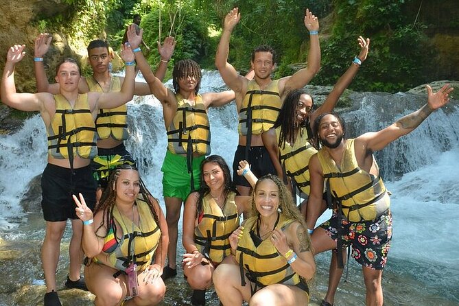 Blue Hole and Horse Riding with Swim Ocho Rios - St. Ann’s Bay horseback riding through rainforest to an ocean swim