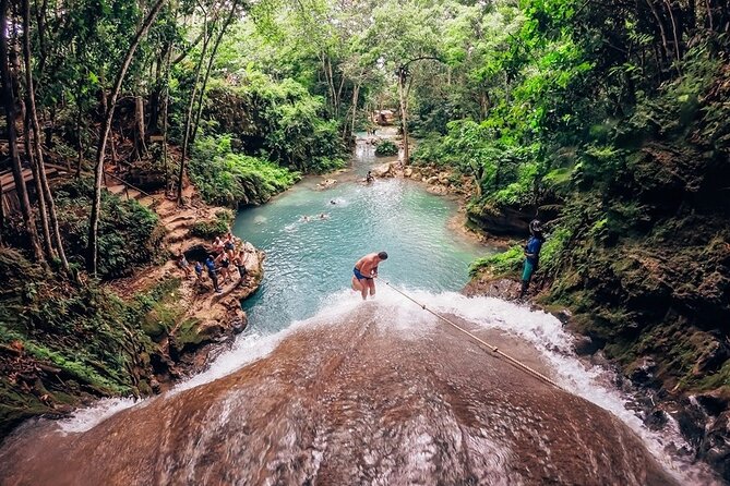 Blue Hole and River Tubing Combo from Falmouth - Blue Hole first, then White River tubing: how the combo plays