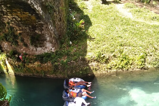Blue Hole and River Tubing Combo from Ocho Rios - The Blue Hole Section: Jumps, Slippery Steps, and Crowding