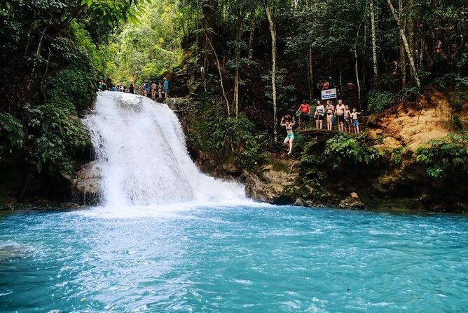 Blue Hole Falls with Horseback Ride Adventure from Montego Bay - Copely and the guide style: when safety and attitude both matter