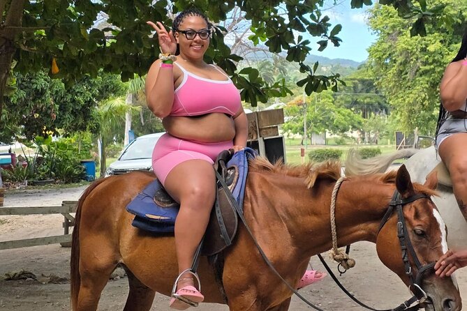 Blue Hole, Horseride with Swim and Bamboo Rafting Ocho Rios - Price and value: is $150 fair for a three-part water + animal day?
