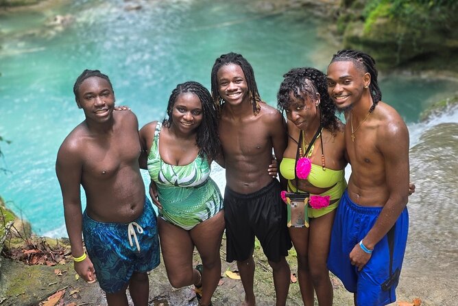 Blue Hole, Horseride with Swim and Bamboo Rafting Ocho Rios - Bamboo rafting toward the ocean: rainforest river time without the fuss