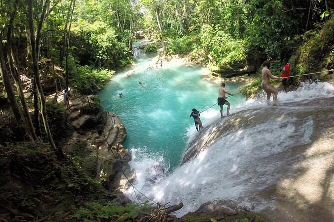 Blue Hole Ocho Rios - Guide help on slippery pathways (and why it matters)