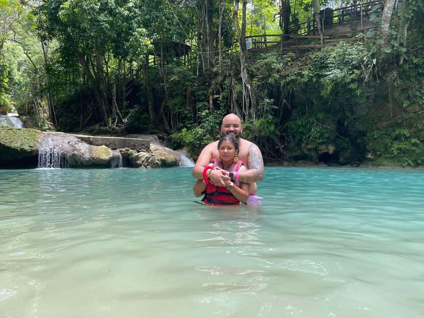 Blue Hole, Secret Falls, River Tubing and Dunn's River Falls - Getting Out of Clarendon Parish Beach Traffic (and Into Real Water Time)