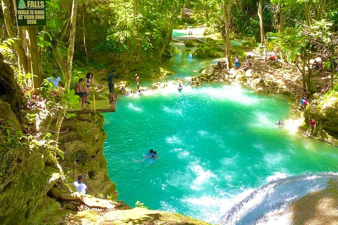 Blue Hole Secret Falls, White River Rafting, and River Tubing from Ocho Rios - From your resort to the river: how the day starts