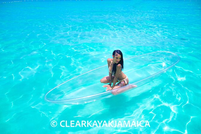 Clear Kayak Drone Video & Photoshoot near Ocho Rios Jamaica - What the Drone Is Actually Doing While You Pose