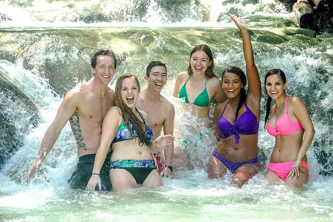 Dunn's River Catamaran Cruise From Ocho Rios - Dunn’s River Falls: the 600-foot human-chain climb