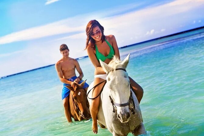 Dunn's River Falls, Blue Hole, Bamboo Rafting, Horseback Combo - White River Bamboo Rafting: A 50-Foot Float That Lets You Breathe