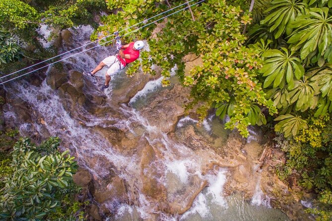 Dunns River Falls, Zipline, Bamboo Rafting, Horseback Ride Tour - A Jamaica day built from four big hits in Ocho Rios