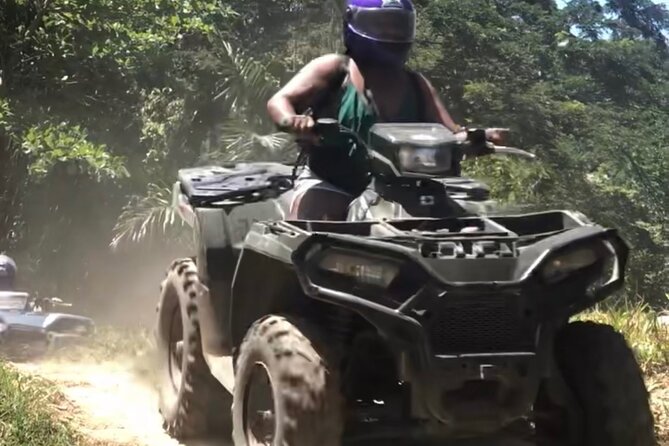 Exotic ATV and Bamboo Rafting or Tubing in Ocho Rios - White River: choose bamboo rafting or river tubing