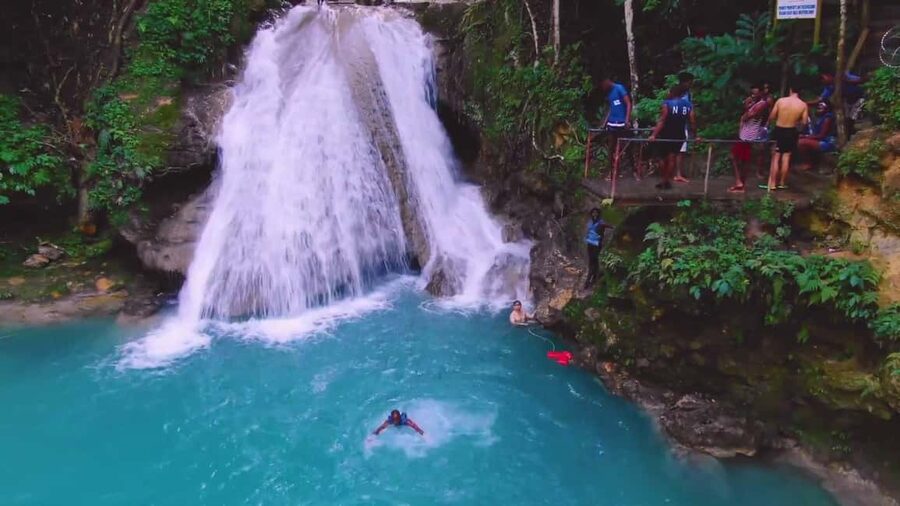 From Montego Bay: Blue Hole Waterfall Experience - Island Gully Falls: The Blue Hole Water That Lives Up Close