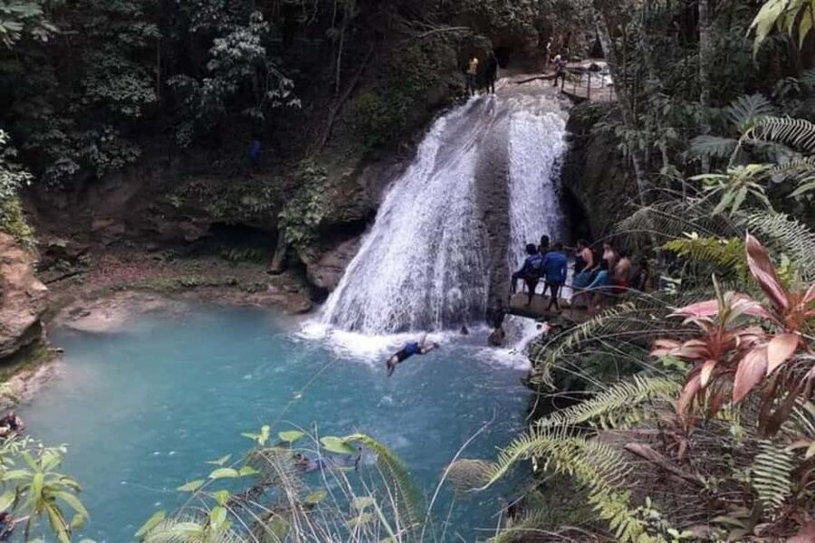 From Ocho Rios: Blue Hole & Dunn's River Falls Tour - The whole point: two water playgrounds, very different vibes