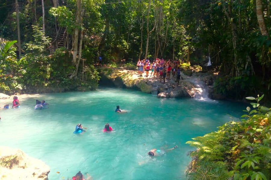 From Ocho Rios: Blue Hole Tour with Jamaican KFC Meal - Cascade Rainforest drive: More than just getting there