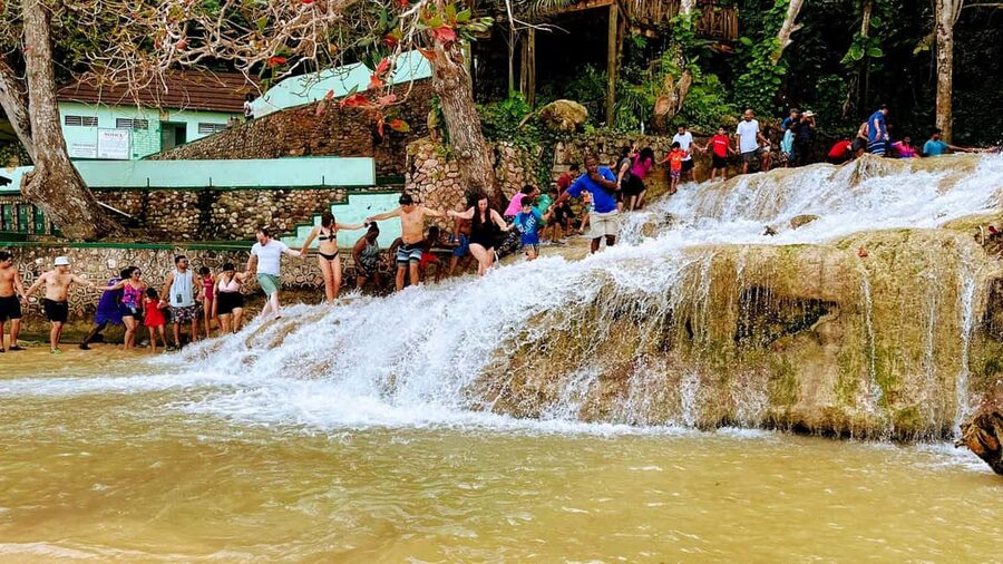 From Ocho Rios / Runaway Bay: Day Trip to Dunn's River Falls - Forest Shade, Terraced Steps, and a View That Feels Earned
