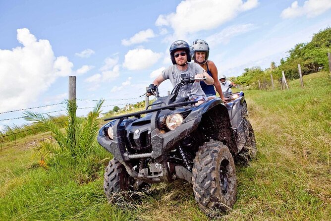 Horseback Ride ATV and Bamboo Rafting Tour Ocho Rios in Jamaica - Stop 1: Rad Venture ATV and Swing With Caribbean-Sea Views