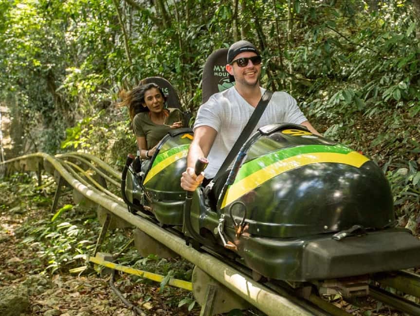 Jamaica Bobsled and Zip Line Adventure Tour - Jamaica Bobsled on a 1000-Meter Track With a Handbrake