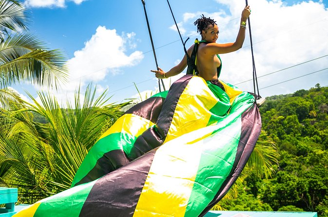 Jamaica Swing Drone Photoshoot with Dress Lunch and Transport - The hike-and-swing rhythm: timing, pacing, and weather reality