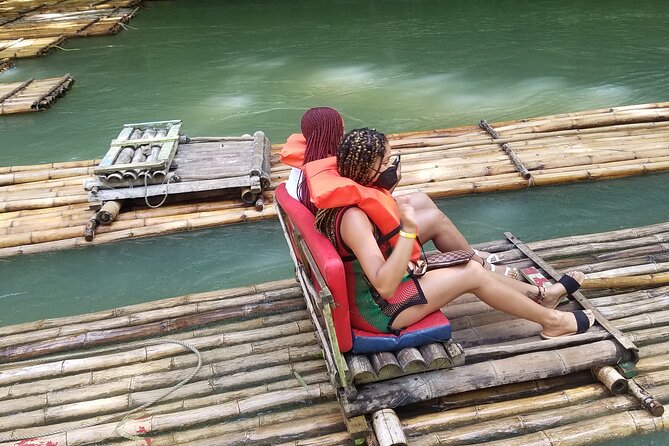 Martha Brae Rafting Ocho Rios, Runaway Bay, Falmouth&Montego Bay - The raft ride itself: your 30-foot drift, your captain, and that calm river feeling