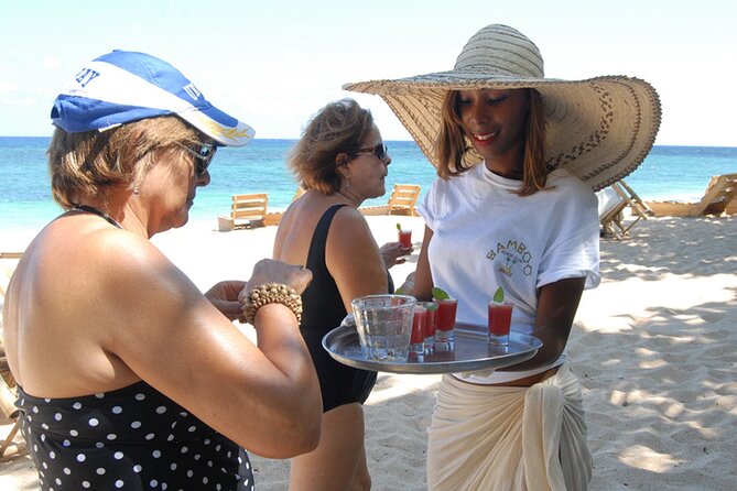 Ocho Rios: Bamboo Beach Club VIP Access with Lunch and Cocktails - Kool Bartenders Mixology Demo: Entertainment With a Point