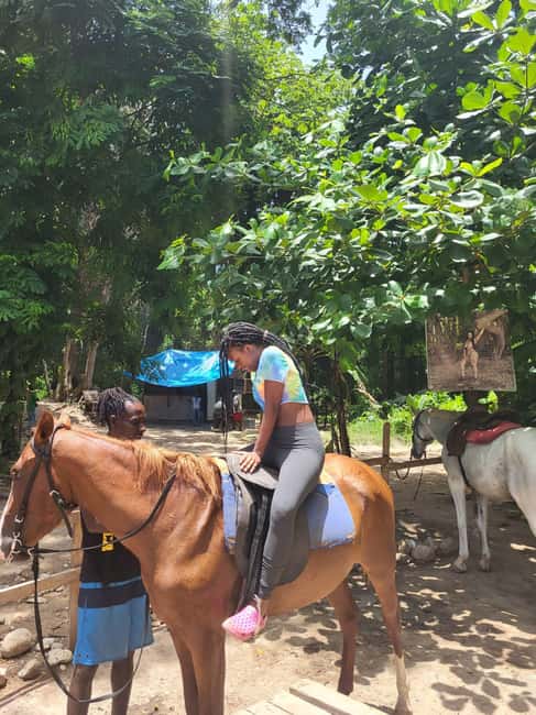 Ocho Rios : Bamboo River Rafting and HorseBack Riding - How the 4-hour schedule actually plays out