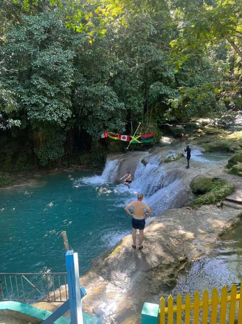 Ocho Rios: Blue Hole and Bamboo River Rafting - Island Gully Falls Blue Hole: what you’re really signing up for