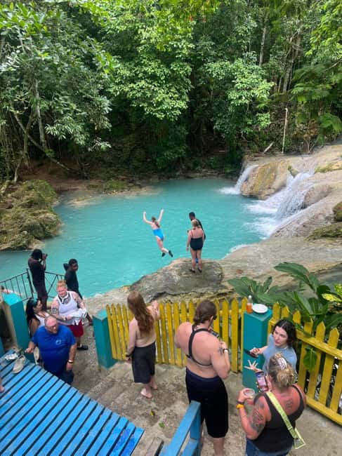 Ocho Rios: Blue Hole and Bamboo River Rafting - Jumping pools and photo moments: how to enjoy Blue Hole without overthinking it