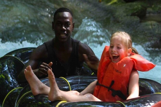 Ocho Rios Water Action Package (Blue Hole, Tubing & Dunns River) - Stop 2: Blue Hole swimming time in Ocho Rios