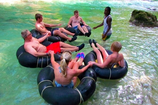 Ocho Rios Water Action Package (Blue Hole, Tubing & Dunns River) - Stop 3: White River tubing and the slower thrill