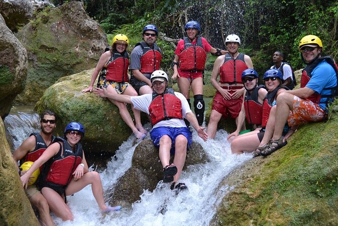 Ocho Rios: Waterfalls, River Tubing, and Beach Adventure - From calm river to the Caribbean: the raft transfer toward Bengal Bay