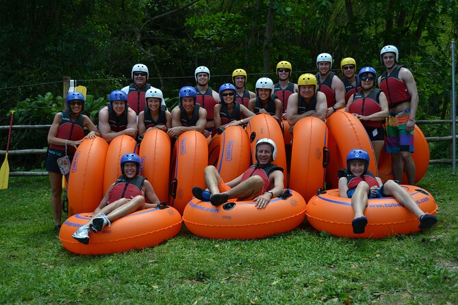 Ocho Rios: Waterfalls, River Tubing, and Beach Adventure - The Rio Bueno tubing run: 2 miles of jungle water and occasional rapids