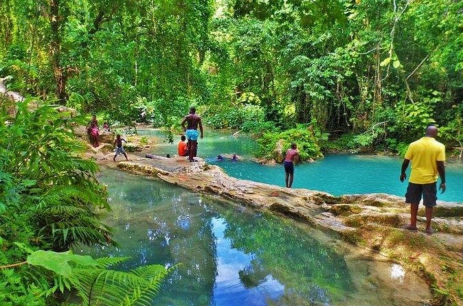 Original Blue Hole St. Ann Ocho Rios Jamaica Admission Fee Ticket - Ticket Pickup and Mobile Ticket Experience