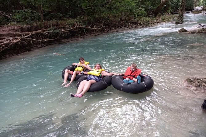 Private Blue Hole and River Tubing from Ocho Rios - The Guide Factor: Dalton, Damion, and Dwight Make the Day Better