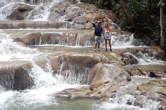 Private Tour to Dunn's River Falls From Ocho Rios - Taj Mahal Shopping Center and a local beach break