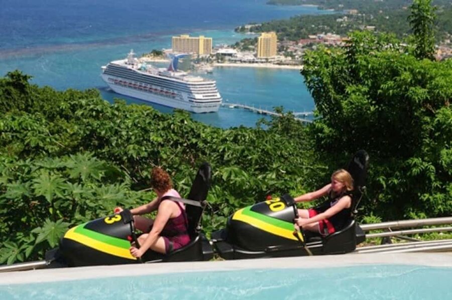 Rainforest Bobsled Mystic Mountain transportation - How the Timing Actually Works in Real Life