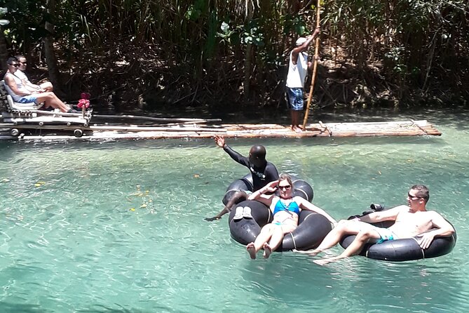 River Tubing and Blue Hole Private Tour from Ocho Rios - Stop 1: Blue Hole Waterfalls, Caves, and That Rope Swing Moment