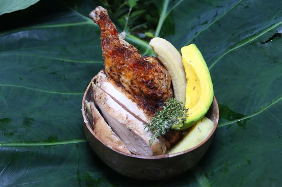 Taste of Jamaica Farm & Food Tour - How lunch turns the farm tour into a full Jamaican meal