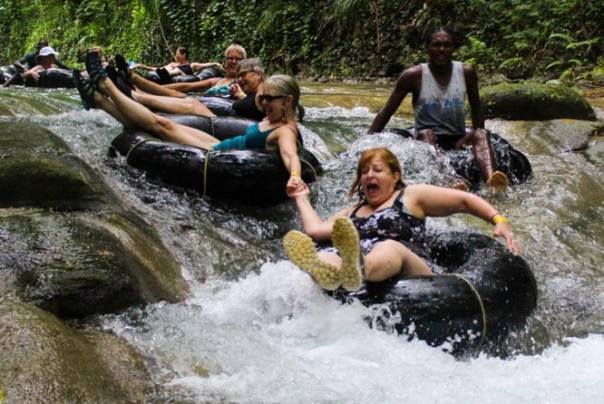 Tubing,Lunch and Shopping from Ocho Rios - Getting picked up in Runaway Bay for an Ocho Rios half-day